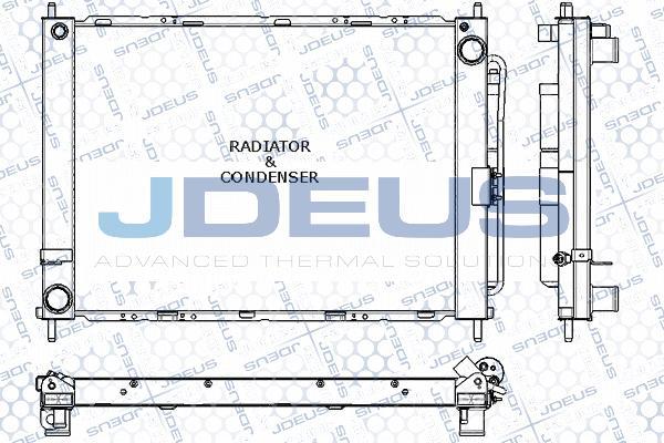 Jdeus RA0230950 - Модуль охолодження autocars.com.ua