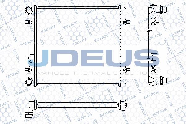 Jdeus RA0300420 - Радиатор, охлаждение двигателя autodnr.net