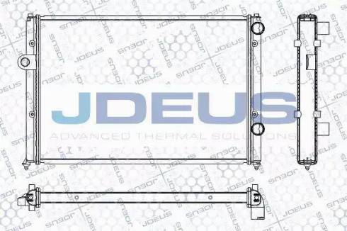 Jdeus RA0300431 - Радиатор, охлаждение двигателя autodnr.net