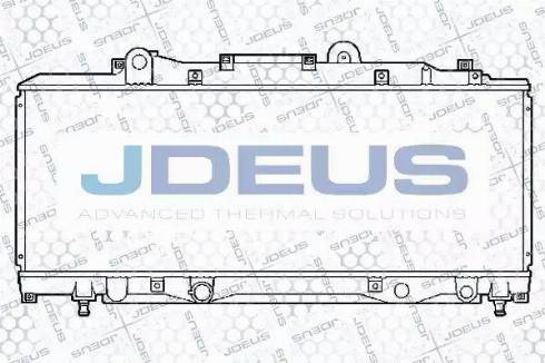 Jdeus RA0360050 - Радіатор, охолодження двигуна autocars.com.ua