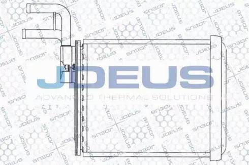 Jdeus RA2070051 - Теплообмінник, опалення салону autocars.com.ua