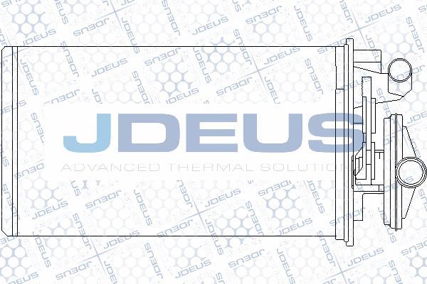 Jdeus RA2110230 - Теплообмінник, опалення салону autocars.com.ua