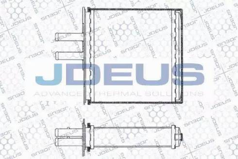 Jdeus RA2110301 - Теплообмінник, опалення салону autocars.com.ua