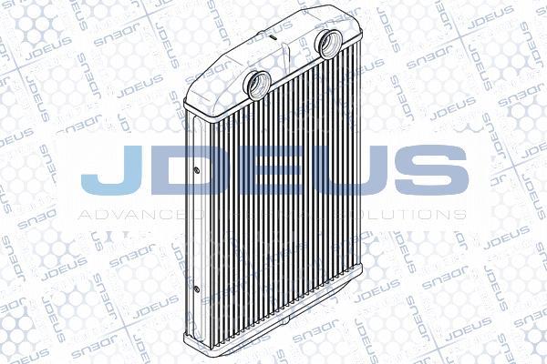 Jdeus RA2111400 - Теплообменник, отопление салона autodnr.net