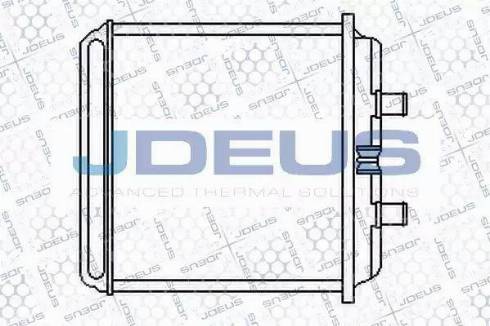 Jdeus RA2140002 - Теплообмінник, опалення салону autocars.com.ua