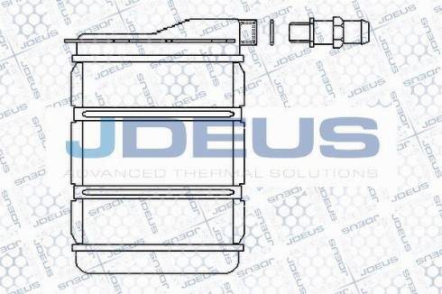 Jdeus RA2230060S - Теплообмінник, опалення салону autocars.com.ua