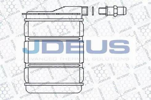 Jdeus RA2230060 - Теплообмінник, опалення салону autocars.com.ua