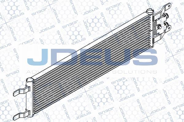 Jdeus RA4111420 - Масляний радіатор, рухове масло autocars.com.ua