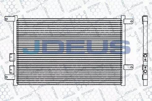 Jdeus RA7000070 - Конденсатор, кондиціонер autocars.com.ua