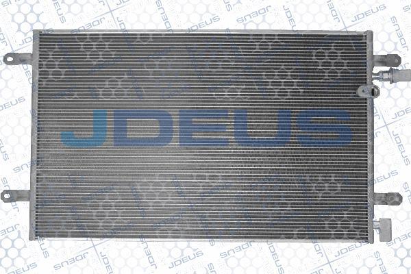 Jdeus RA7010220 - Конденсатор, кондиціонер autocars.com.ua