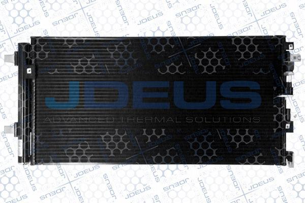 Jdeus RA7010580 - Конденсатор, кондиціонер autocars.com.ua