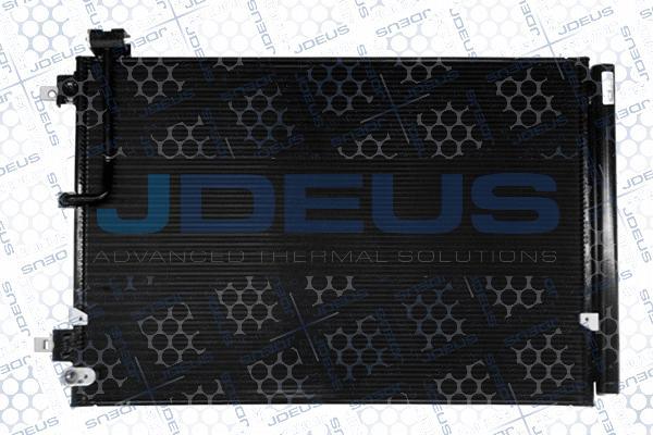 Jdeus RA7010600 - Конденсатор, кондиціонер autocars.com.ua