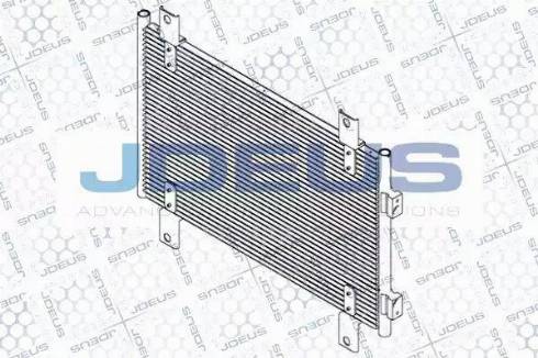 Jdeus RA7110190 - Конденсатор кондиционера autodnr.net