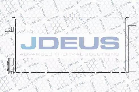 Jdeus RA7111160 - Конденсатор, кондиціонер autocars.com.ua