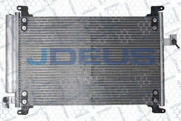 Jdeus RA7111170 - Конденсатор, кондиціонер autocars.com.ua