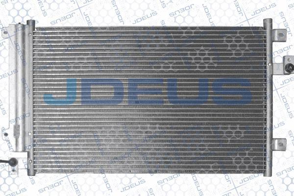 Jdeus RA7111180 - Конденсатор, кондиціонер autocars.com.ua