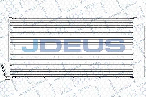 Jdeus RA7111320 - Конденсатор, кондиціонер autocars.com.ua