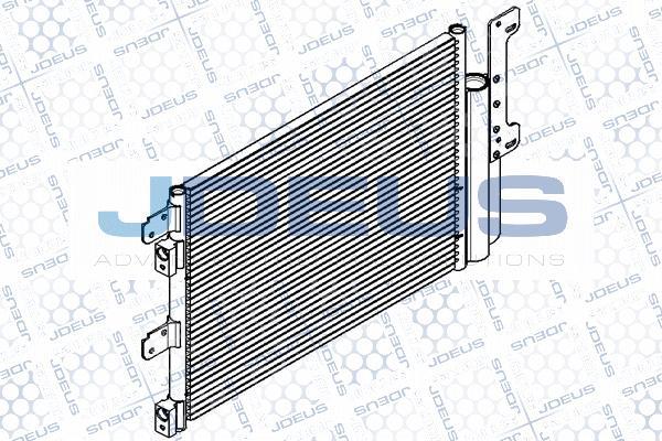 Jdeus RA7140130 - Конденсатор кондиционера autodnr.net