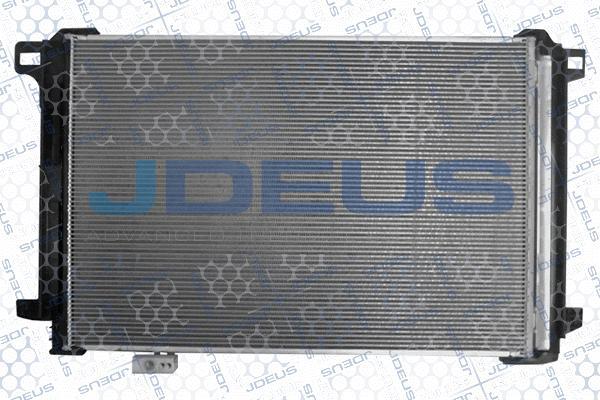 Jdeus RA7170740 - Конденсатор, кондиціонер autocars.com.ua