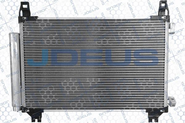 Jdeus RA7280290 - Конденсатор, кондиціонер autocars.com.ua