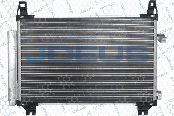 Jdeus RA7280300 - Конденсатор, кондиціонер autocars.com.ua