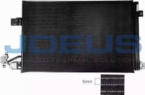 Jdeus RA7300520 - Конденсатор кондиционера autodnr.net