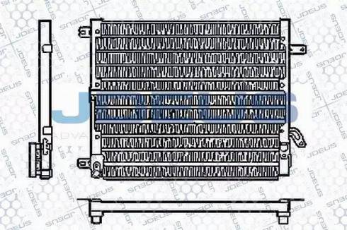 Jdeus RA7360020 - Конденсатор кондиционера autodnr.net