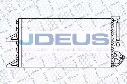 Jdeus RA7360060 - Конденсатор, кондиціонер autocars.com.ua