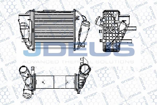 Jdeus RA8010211 - Интеркулер autocars.com.ua