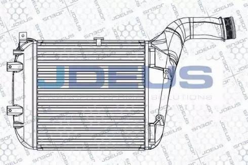 Jdeus RA8010470 - Интеркулер autocars.com.ua