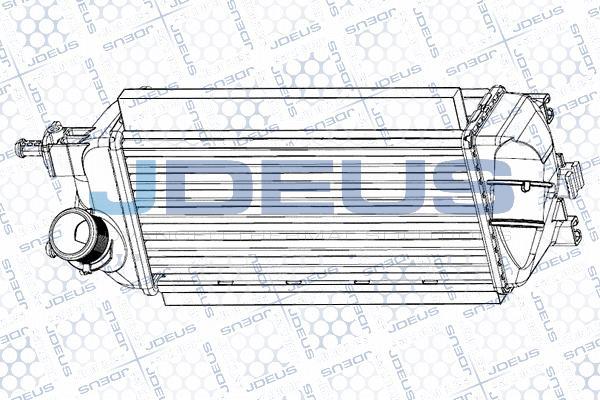 Jdeus RA8111350 - Интеркулер autocars.com.ua