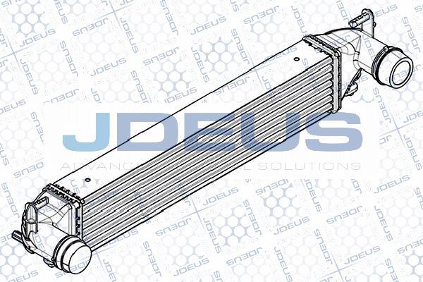 Jdeus RA8111420 - Интеркулер autocars.com.ua