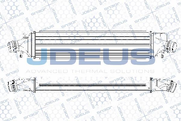 Jdeus RA8200941 - Интеркулер autocars.com.ua