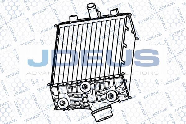 Jdeus RA8430091 - Интеркулер autocars.com.ua