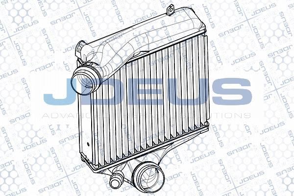 Jdeus RA8430111 - Интеркулер autocars.com.ua