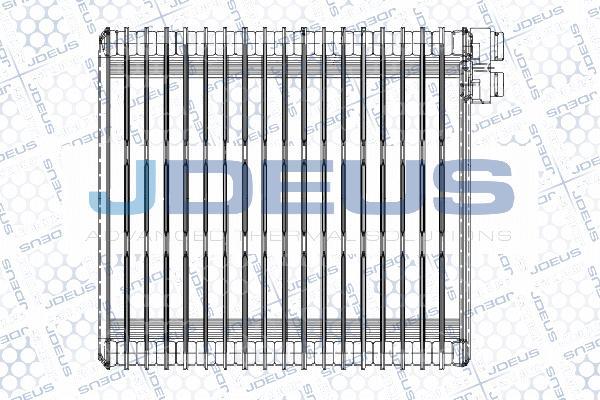 Jdeus RA9110840 - Випарник, кондиціонер autocars.com.ua