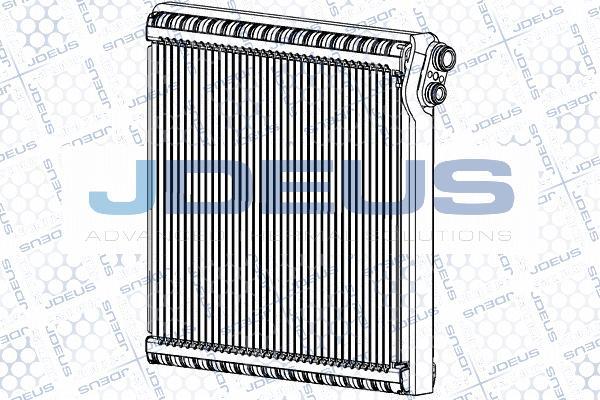 Jdeus RA9111210 - Испаритель, кондиционер autodnr.net