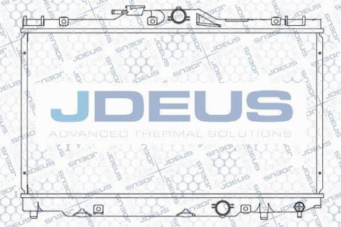 Jdeus TH0300001 - Термостат, охолоджуюча рідина autocars.com.ua