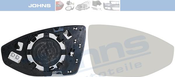 Johns 13 21 38-81 - Дзеркальне скло, зовнішнє дзеркало autocars.com.ua