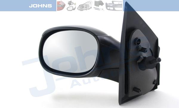 Johns 23 02 37-1 - Зовнішнє дзеркало autocars.com.ua