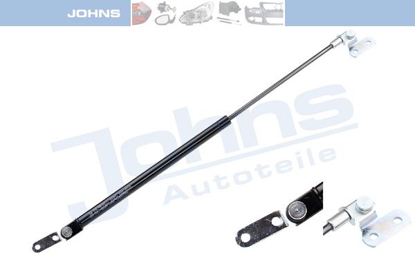 Johns 27 04 95-92 - Газова пружина, кришка багажник autocars.com.ua