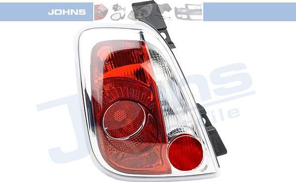 Johns 30 03 87-3 - Задній ліхтар autocars.com.ua