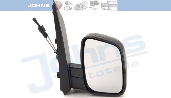 Johns 30 65 38-1 - Зовнішнє дзеркало autocars.com.ua