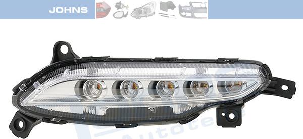 Johns 39 63 29-8 - Фара денного освітлення autocars.com.ua