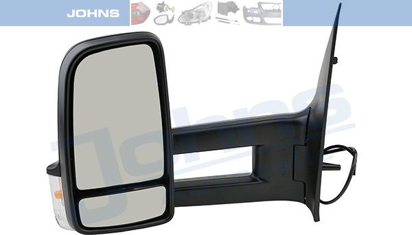 Johns 50 64 37-16 - Зовнішнє дзеркало autocars.com.ua