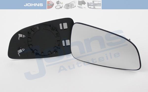 Johns 55 09 38-80 - Дзеркальне скло, зовнішнє дзеркало autocars.com.ua