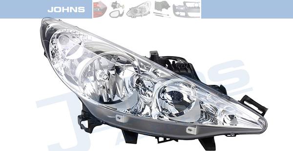 Johns 57 27 10 - Основна фара autocars.com.ua