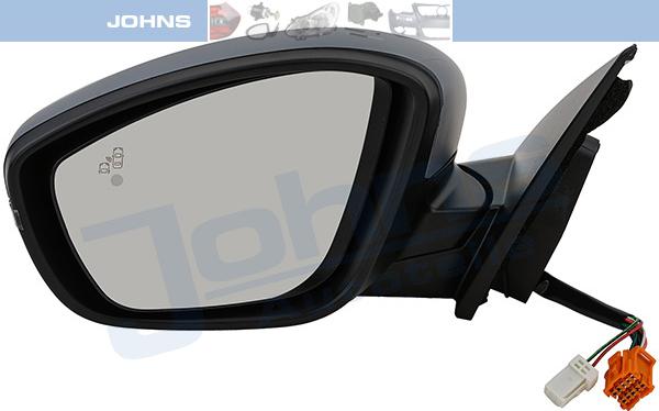 Johns 57 41 37-29 - Зовнішнє дзеркало autocars.com.ua