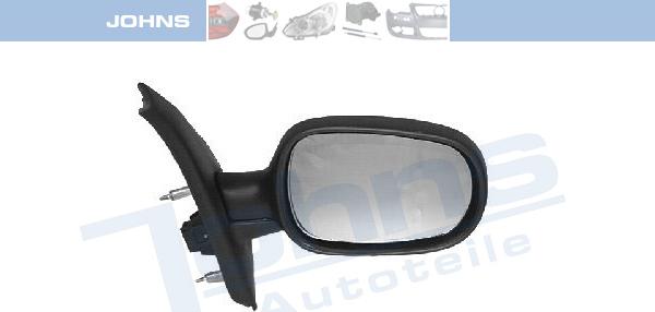 Johns 60 20 38-61 - Зовнішнє дзеркало autocars.com.ua