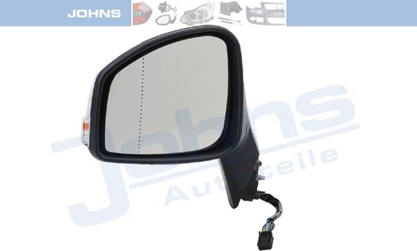 Johns 60 33 37-24 - Зовнішнє дзеркало autocars.com.ua